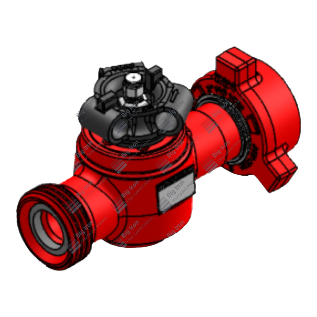 Plug Valve, Manual, Light Weight, 2" 1502 MxF, 15000 psi, STD Service